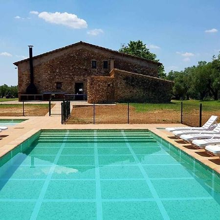 Masia Para Grupos Con Piscina Privada28 Pax Cabanelles Kültér fotó