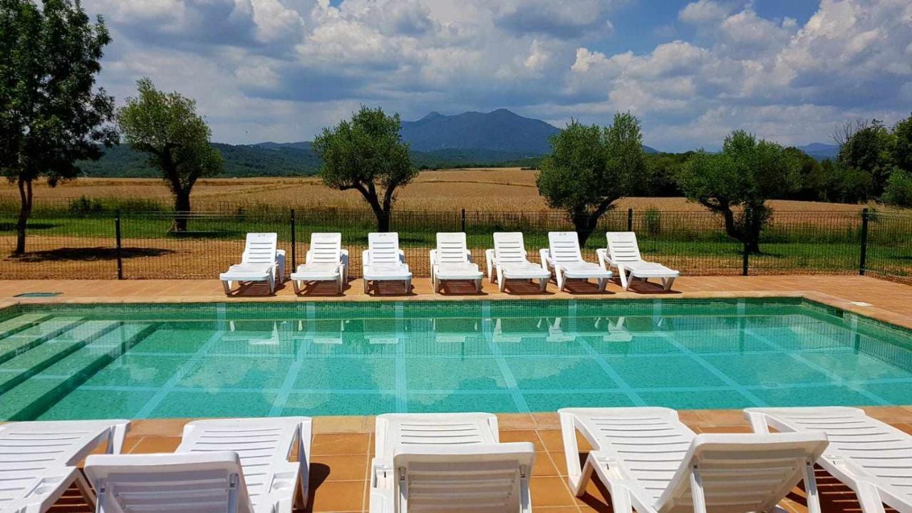 Masia Para Grupos Con Piscina Privada28 Pax Cabanelles Kültér fotó